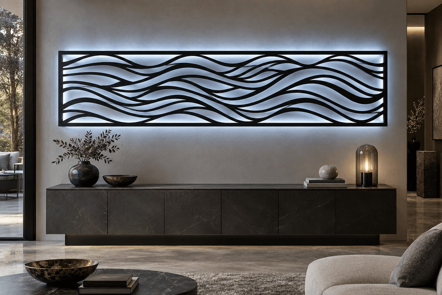 Panel Ondas Flujo